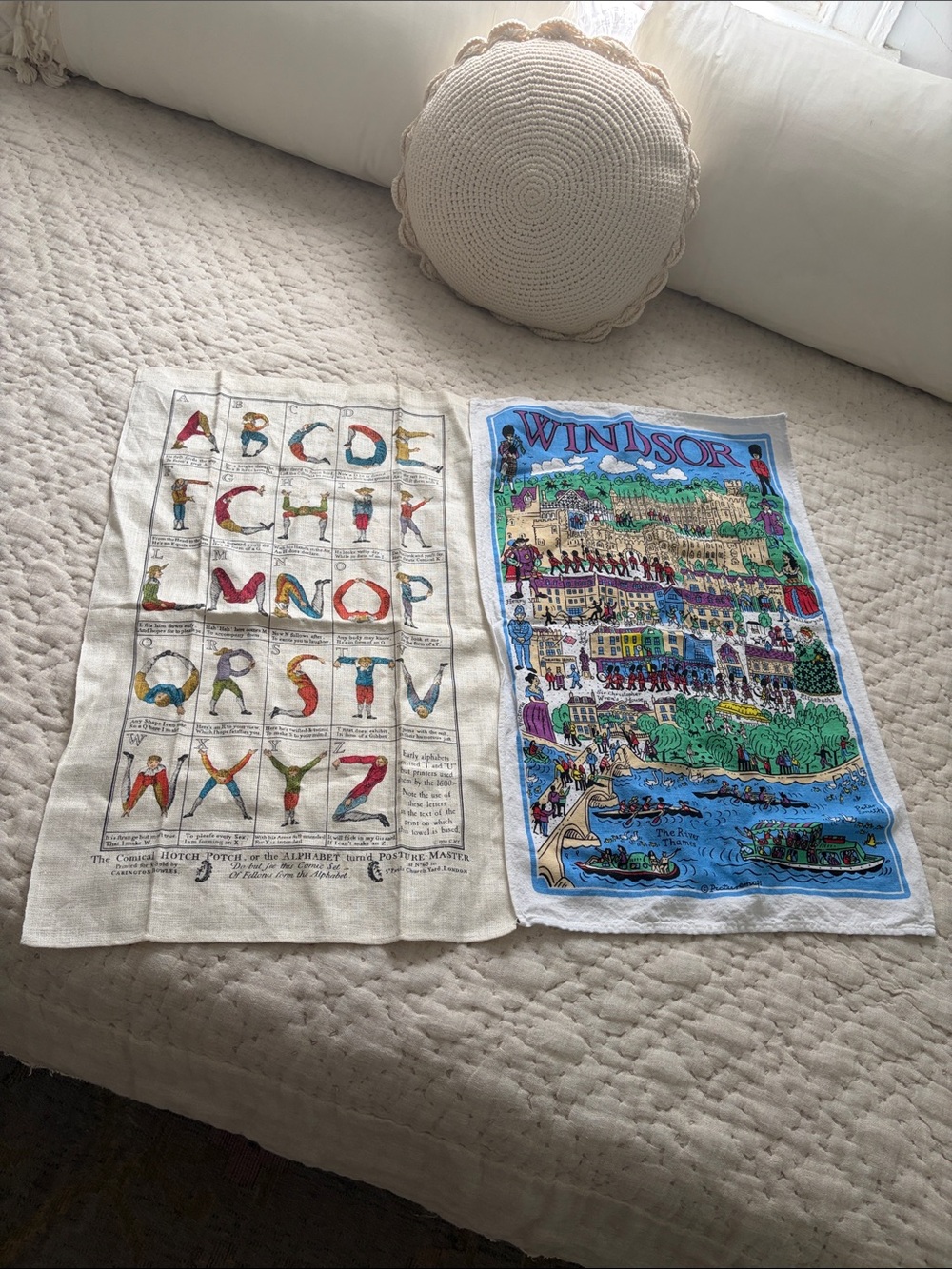 England Souvenir Tea Towels- set of 2
